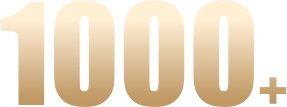 1000+